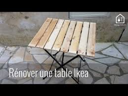 Mesa de jardin hecha con palets. Tuto Renover Une Table De Jardin Ikea Bricolage Facile Youtube