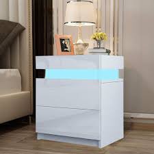 Check spelling or type a new query. Beistelltisch Kommode 2 Schubladen Nachttisch Nachtschrank Hochglanz Led Licht Nightstands Home Hosheservat Com