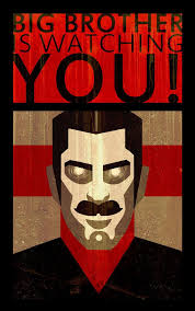 Big Brother Is Watching You George Orwell Fan Art Desenhos