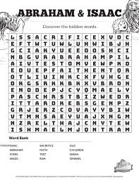 I'd say it looks nice for what it is. The Story Of Abraham And Isaac Bible Word Search Puzzles Sharefaith Kids