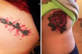 #ive got some #vodka #bailey #rose vine #and jägermeister #text #annan. 18 Tattoo Cover Up Before And After Pics