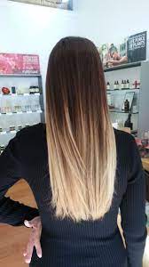 Long ombre texture one of the best haircut for brown to blonde hair. Aveda Colorist Hair Studio Spa Brown To Blonde Ombre Balayage Highlights Long Hair Straight Style Lovin Long Hair Styles Straight Ombre Hair Hair Styles