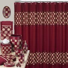 Available for 3 easy payments. 70 X 72 Vlegant Rosa Collection Burgundy Gold 70 X 72 870190 Popular Bath Shower Curtain