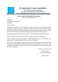 Ia boleh juga diolah untuk pengesahan pendapatan untuk anda yang bekerja sendiri atau boleh dijadikan contoh surat pemberhentian pekerja dari majikan. 30 Contoh Surat Pemutusan Hubungan Kerja Phk Dengan Berbagai Alasan Dubai Khalifa