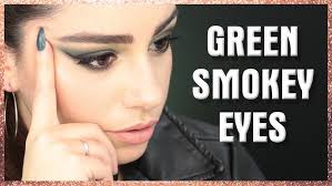 Maquillaje Ojos Ahumado Verde