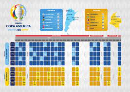 La copa américa 2021 será la 47° edición del torneo, reunirá las 10 mejores selecciones de sudamérica para alcanzar la deseada copa. Calendario Copa America 2021 Deportes