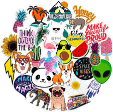 740+ new stylish and cute telegram stickers are listed here which you can preview and add them to your telegram app. Amazon Com Stickers For Water Bottles Big 30 Pack Cute Waterproof Aesthetic Trendy Stickers For Teens Girls Perfect For Waterbottle Laptop Phone Travel Computers Accessories