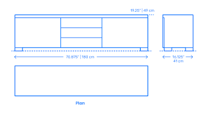 Bestå burs drawer unit on casters. Ikea Besta Burs Tv Unit Dimensions Drawings Dimensions Com