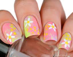Plumeria Flower Nail Stencils Nail Decals Flower Nails Spring Nails Diy Nail Designs