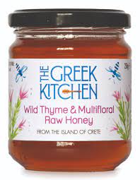 Greek honey is unique because of the country's famed biodiversity and temperate climate. The Greek Kitchen Wild Thyme Multifloral Greek Raw Honey 250g The Greek Kitchen