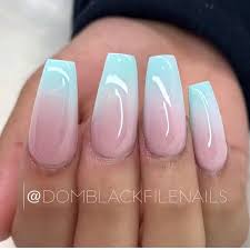 Acrylic Black And Blue Ombre Nails Beaunaillss On Instagram Pink And Blue Ombre Nailsofinstagram Nailsnailsnails Nailsonfleek Pink Ombre Nails Blue Ombre Nails Ombre Acrylic Nails