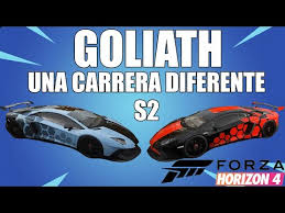 For those wanting to unlock the goliath by reaching lvl 20 in road racing, you can use my custom road race on unbeatable drivatar difficulty. Escudero Medias Otro Carrera Goliath Forza Horizon 4 Injerto Carbon Igualmente