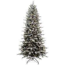 Need an artificial christmas tree? Holiday Living 7 5 Ft Essex Flocked Prelit Christmas Tree 400 G15 Warm White Led Lights 1756 Tips L20t41sl 75qgl4c Rona