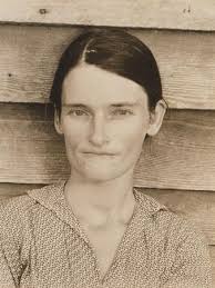 Allie Mae Burroughs in Hale County, Alabama, 1935-36' Photographic Print