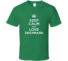 Deichmann Keep Calm And Love Parody Custom Name T Shirt