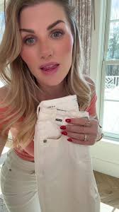 White Boot Cut Jeans with Jean Jacket