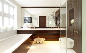 download wallpapers bathroom interior modern design brown wood panels wood tile bathroom stylish design besthqwallpapers com badrum design badrumsinterior heminredning kok