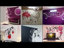 أفضل رسومات استنسل على الجدران2020 اجمل رسومات ودهانات الاستنسل والخلفيات للغرف والصالات وشاشات جبس youtube wall painting