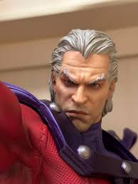 RCB Daniel Bel 1/4 Custom Magneto Statue 4 Heads James Tce Repaint Not XM P1