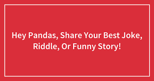 Be they silly, long or short, difficult or easy, riddles are enjoyed by all — and for good reason! Hey Pandas Share Your Best Joke Riddle Or Funny Story Closed Bored Panda
