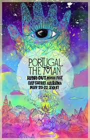 Music, roll, portugal, portugal the man, street art. Via John Gourley Portugal The Man Music Album Art Music Concert Posters