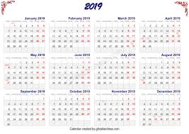 1 Calendar 2019 Uk Template Free Design Download Holidays Excel Calendar Templates Free Design Calendar Template