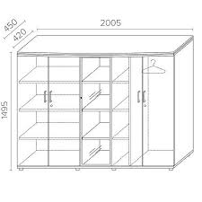 Configure individual wardrobes made to measure with our wardrobe planner | enter height x plan your wardrobe interior online. Oskar Tall 2 Wooden 2 Glass Door Wardrobe Cupboard White Hunt Office Ireland