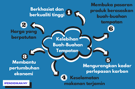 Secara tidak langsung hal ini dapat menjimatkan perbelanjaan negara. Kelebihan Dan Kebaikan Buah Buahan Tempatan