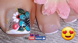 Uñas decoradas uñas del pie decoradas, uñas de los pies pintadas, uñas decoradas. Decoracion De Unas Para Pies Diseno De Unas Pies Unas Decoradas Pies Youtube