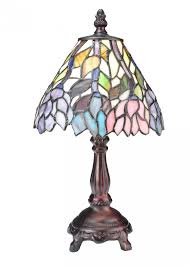 Tiffany lamp bedside table lamp wisteria arte dal mondo. King Electric