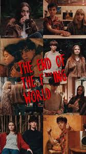 The End Of The F World Season 2 Netflix The End Of The F Ing World Season 2 Jessica Barden Alex Lawther End Of The World Tv Shows World