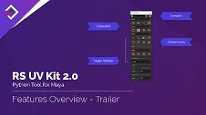 Erik Lehmann Ships Rs Uv Kit 2 0 For Maya Cg Channel