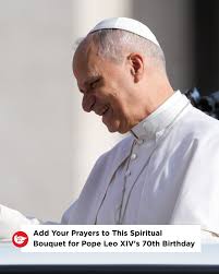 Timothy Cardinal Dolan encourages the faithful of the Archdiocese of New  York to participate in celebrating Pope Leo XIV's 70th birthday, and his  first birthday as Pope. Read the full article:  https://thegoodnewsroom.org/add-your-prayers-to-this ...