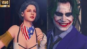 Badass JOKER Came To Rescue TINA ARMSTRONG Ashley