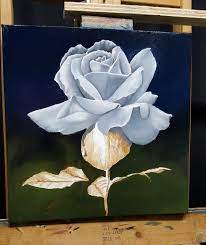 How To Paint A Rose Flemish Style