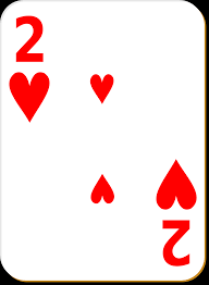 Advertisement card games introduces you to the most popular styles of card games and how to win at e. Playing Card Two Hearts Free Vector Graphic On Pixabay