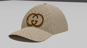 Product detailsa classic baseball cap shape in original gg canvas with web detail. 3d Gucci Cap Model Turbosquid 1579640