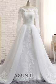 Corpetto morbido avorio o crema profondo e gonna bianca spenta, taglia 8 o piccola 10. Abito Da Sposa Vintage In Pizzo Inverno Quanto Lungo A Line Www Ysun It