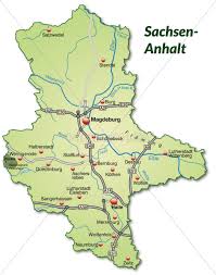 Maybe you would like to learn more about one of these? Karte Von Sachsen Anhalt Mit Verkehrsnetz In Stockfoto 10640325 Bildagentur Panthermedia
