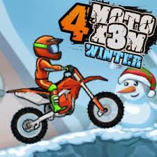 In moto x3m your only enemy is gravity. Moto X3m 4 Winter Free Online Game Play Now Kizi
