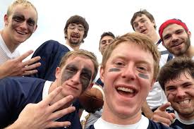 Alumni duke it out in Backyard Brawl pick-up game