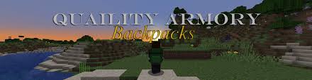 It has already provided four new armor items and . Qualityarmory Backpacks Spigotmc High Performance Minecraft