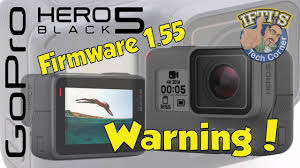 The hero5 black is also capable of capturing at various speeds up to 30 shots per second in burst mode. Gopro Hero 5 Black Firmware Update V1 55 Warning Youtube
