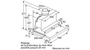 Bosch Dfs067a50 Hotte Telescopique