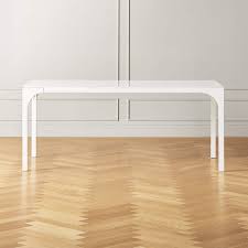 Metal dining table legs ukg dimensions for pc. Aqua Virgo White Gloss Dining Table Reviews Cb2