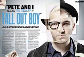 Pete and Patrick talking about their friendship.