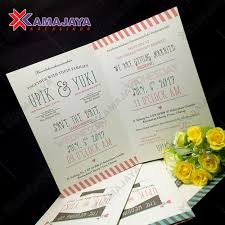 Surat undangan pernikahan resmi adalah surat undangan yang dibuat oleh pasangan calon pengantin yang ingin melangsungkan pernikahan. Undangan Pernikahan Harga Dibawah 1000 Kamajaya Kreasindo
