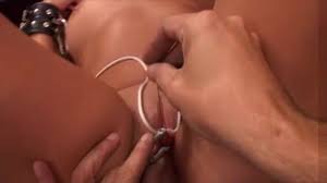 Bdsm and torture: Long needles in clit - ThisVid.com