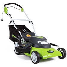Black And Decker Corded Electric Lawn Mower Parts Greenworks 20inch 12 Amp Corded Lawn Mower 25022 Find Out More About The Great Product At The Image Link It Is Best Lawn Mower Lawn Mower Reel Lawn Mower