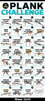 The Ultimate 30 Day Plank Challenge For Your Strongest Core